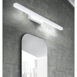 RULER A69 APPLIQUE PER QUADRO O SPECCHIO BIANCO O CROMO LED 24W MODERNO ECONOMICO PROMOINGROSS - Cristalensi Shop Online