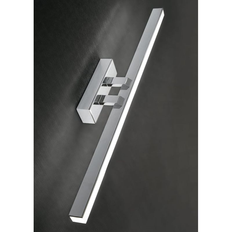 RULER A69 APPLIQUE PER QUADRO O SPECCHIO BIANCO O CROMO LED 24W MODERNO ECONOMICO PROMOINGROSS - Cristalensi Shop Online