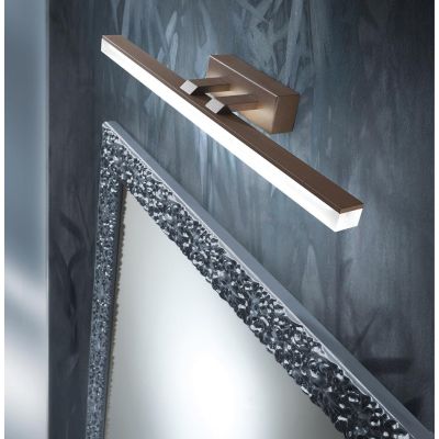 RULER A69 APPLIQUE PER QUADRO O SPECCHIO BIANCO O CROMO LED 24W MODERNO ECONOMICO PROMOINGROSS - Cristalensi Shop Online