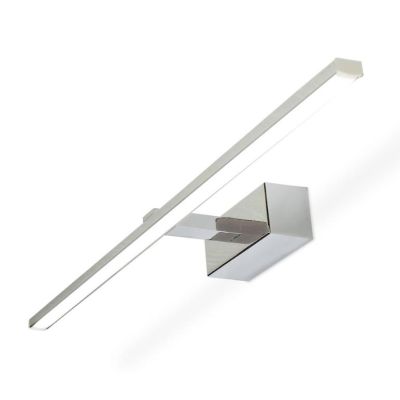 ELEGANCE APPLIQUE BIANCA O CROMO PER SOPRA SPECCHIO QUADRO 16W LED CM 67 PROMOINGROSS - Cristalensi Shop Online