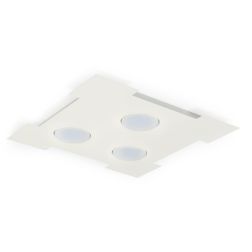 ATENE Q35 PLAFONIERA QUADRATA 14 COLORI 35X35 CM LAMPADINE LED ATTACCO GX53 ECONOMICA PROMOINGROSS - Cristalensi Shop Online