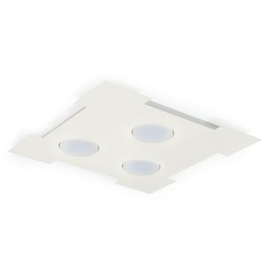 ATENE Q35 PLAFONIERA QUADRATA 14 COLORI 35X35 CM LAMPADINE LED ATTACCO GX53 ECONOMICA PROMOINGROSS - Cristalensi Shop Online