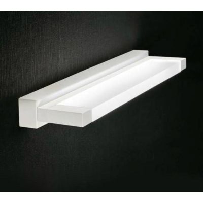 SLOT 12W APPLIQUE METALLO BIANCO LED INTEGRATO 12W 3000K MODERNO ECONOMICO PROMOINGROSS - Cristalensi Shop Online