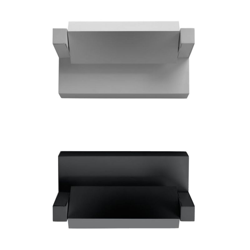 CORNER APPLIQUE ORIENTABILE DA ESTERNI IP65 IN ALLUMINIO BIANCO O NERO LED 18W LUCE 3000K MODERNA