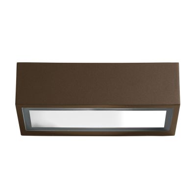PATHIO APPLIQUE DA ESTERNO IP54 BIEMISSIONE IN ALLUMINIO 4 COLORI LAMPADINA ATTACCO E27 MODERNA