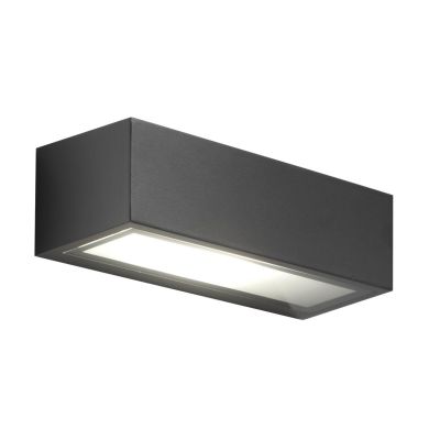 PATHIO APPLIQUE DA ESTERNO IP54 BIEMISSIONE IN ALLUMINIO 4 COLORI LAMPADINA ATTACCO E27 MODERNA