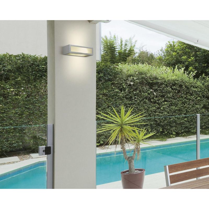 ASTER-B APPLIQUE ESTERNO IP54 3 COLORI DIFFUSORI IN VETRO MODERNO 1XE27 PROMOINGROSS PROMOINGROSS - Cristalensi Shop Online