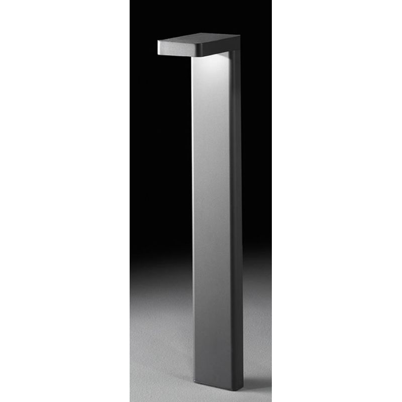 HUK PALO DA GIARDINO H70 IP65 ALLUMINIO 4 COLORI LED 10.5W LUCE 3000K SQUADRATO MODERNO