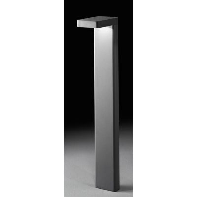 HUK PALO DA GIARDINO H70 IP65 ALLUMINIO 4 COLORI LED 10.5W LUCE 3000K SQUADRATO MODERNO