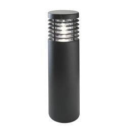 CYLL PALO DA GIARDINO IP65 2 MISURE IN ALLUMINIO GRIGIO PERLA O ANTRACITE LAMPADINA E27 MODERNO 2