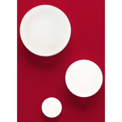 BOX PLAFONIERA ROTONDA D22 CM LED 20W LUCE 3000K-4000K IN METALLO 20 COLORI MODENA