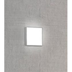 BOX PLAFONIERA QUADRATA CM 17X17 LED 15W LUCE 3000K-4000K IN METALLO 20 COLORI MODENA