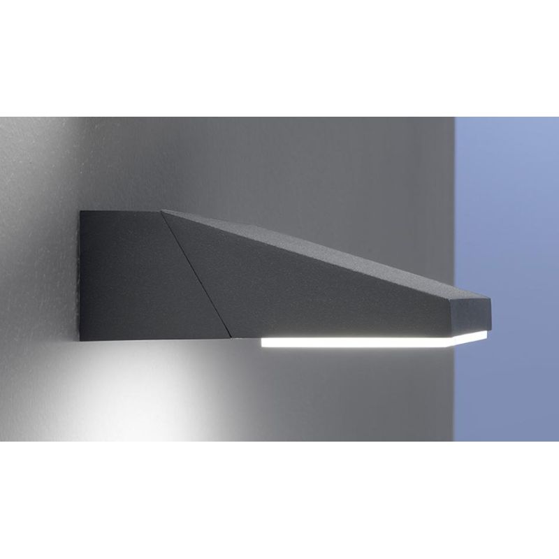 BOB APPLIQUE ORIENTABILE DA ESTERNO IP65 4 COLORI LED 13W LUCE 3000K DESIGN MODERNO