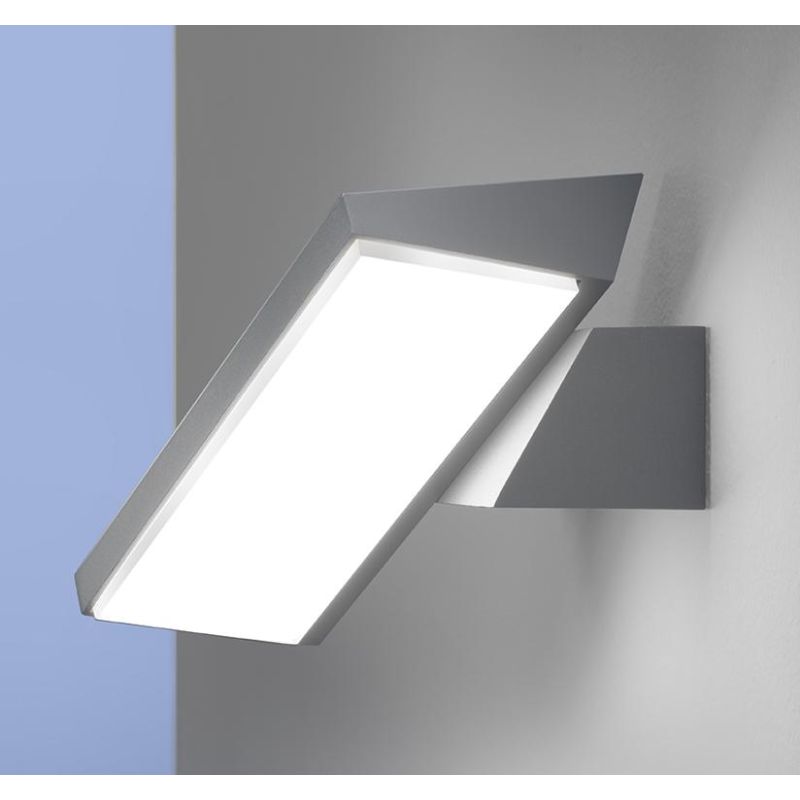 BOB APPLIQUE ORIENTABILE DA ESTERNO IP65 4 COLORI LED 13W LUCE 3000K DESIGN MODERNO