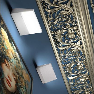 BOB APPLIQUE ORIENTABILE DA ESTERNO IP65 4 COLORI LED 13W LUCE 3000K DESIGN MODERNO