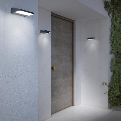 BOB APPLIQUE ORIENTABILE DA ESTERNO IP65 4 COLORI LED 13W LUCE 3000K DESIGN MODERNO