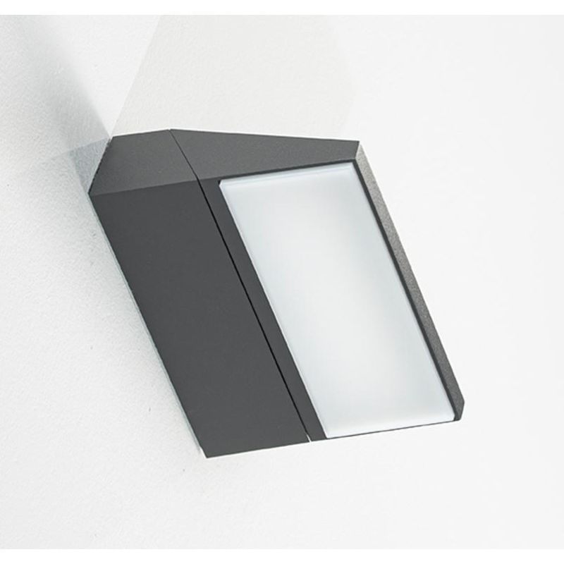 BOB APPLIQUE ORIENTABILE DA ESTERNO IP65 4 COLORI LED 13W LUCE 3000K DESIGN MODERNO