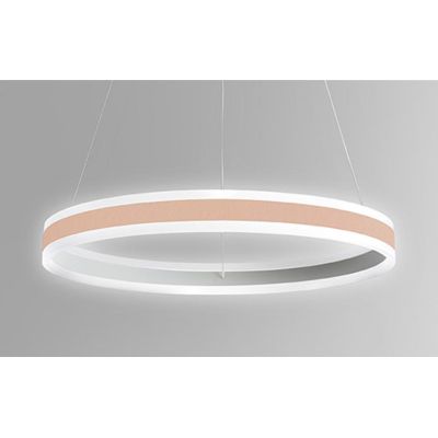 TWIN S100 SOSPENSIONE LED 72W METALLO 19 COLORI DIMMERABILE DINAMICO DA 3000K A 6000K CON TELECOMANDO