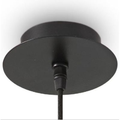 OIL 3 LAMPADARIO A SOSPENSIONE SINGOLA MODERNA IN CEMENTO NEL COLORE GREZZO Ideal Lux - Cristalensi Shop Online