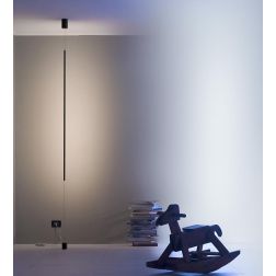 NOOD PIANTANA LINEARE CON ATTACCO A SOFFITTO LED 30W LUCE 3000-4500-6500K DIMMERABILE MODERNA PROMOINGROSS - Cristalensi Shop On