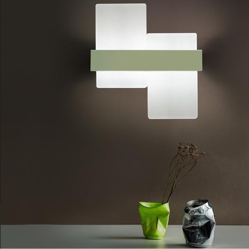 BUNNY A28 APPLIQUE IN 22 COLORI DISPONIBILI CON LUCE INDIRETTA 30W LED MODERNO
