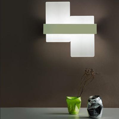 BUNNY A28 APPLIQUE IN 22 COLORI DISPONIBILI CON LUCE INDIRETTA 30W LED MODERNO