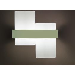 BUNNY A28 APPLIQUE IN 22 COLORI DISPONIBILI CON LUCE INDIRETTA 30W LED MODERNO