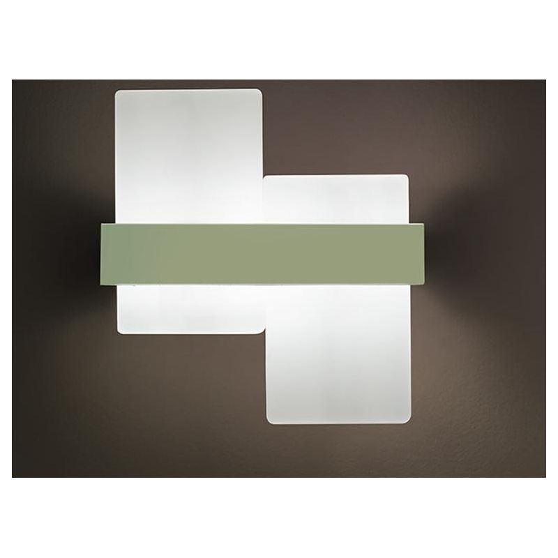 BUNNY A28 APPLIQUE IN 22 COLORI DISPONIBILI CON LUCE INDIRETTA 30W LED MODERNO