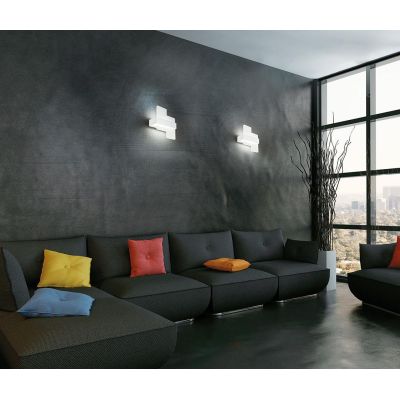 BUNNY A28 APPLIQUE IN 22 COLORI DISPONIBILI CON LUCE INDIRETTA 30W LED MODERNO