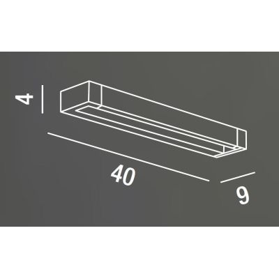 SWAY LAMPADA DA PARETE ORIENTABILE IN 3 MISURE LED INTEGRATO CCT 3000-4000-6000K BIANCA O NERA
