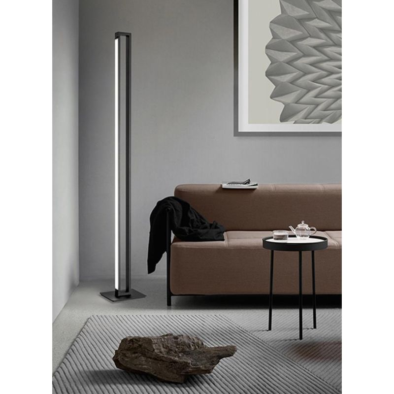 SWAY PIANTANA SQUADRATA BASCULANTE LED 27W CCT 3000-4000-6000K LUCE DIMMERABILE BIANCA O NERA