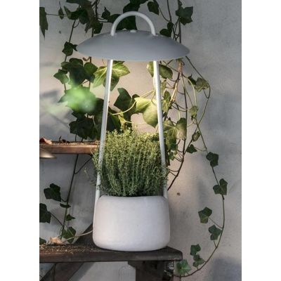 SIESTA LANTERNA DA GIARDINO CON BATTERIA RICARICABILE IP55 LED 1.5W LUCE 2700K H60 CM TERRACOTTA 3 COLORI