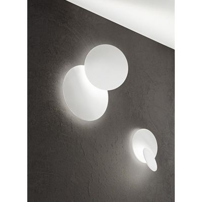 DRUM 8230 PLAFONIERA APPLIQUE ORIENTABILE BIEMISSIONE LED 33W LUCE 3000K BIANCA O ORO MODERNA