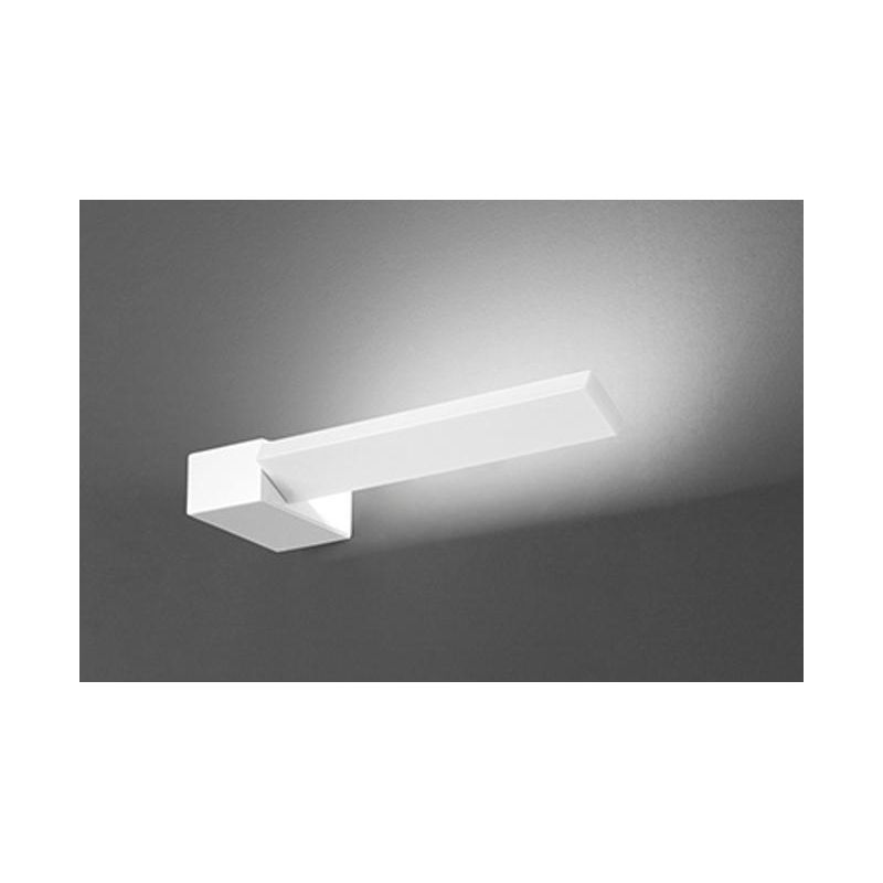 ELLE APPLIQUE ORIENTABILE RETTANGOLARE BIANCA O NERA LED 14W CCT 3000-4000-6000K MODERNA