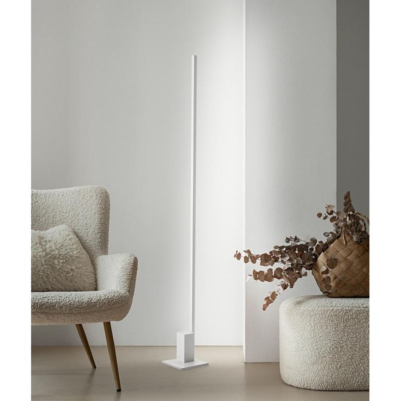 SYNCRO PIANTANA MODERNA BIANCA O NERA LED 30W DIMMERABILE CCT 3000-4000-6000K H 168 CM