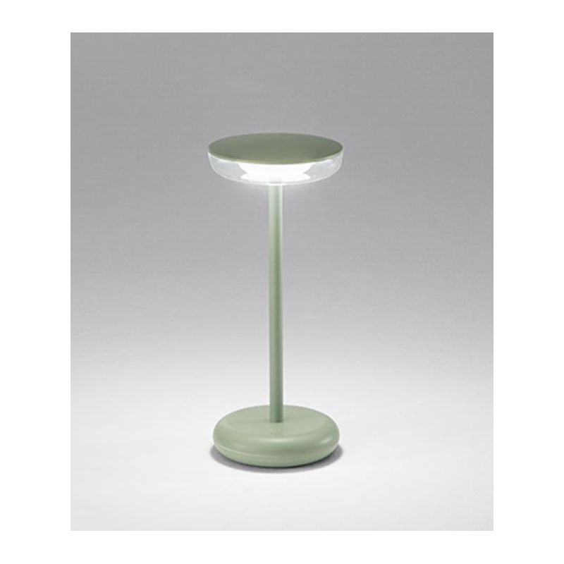 SOAP LAMPADA DA TAVOLO H26 CM CON BATTERIA RICARICABILE IP44 TOUCH DIMMER 5 COLORI DESIGN MODERNO