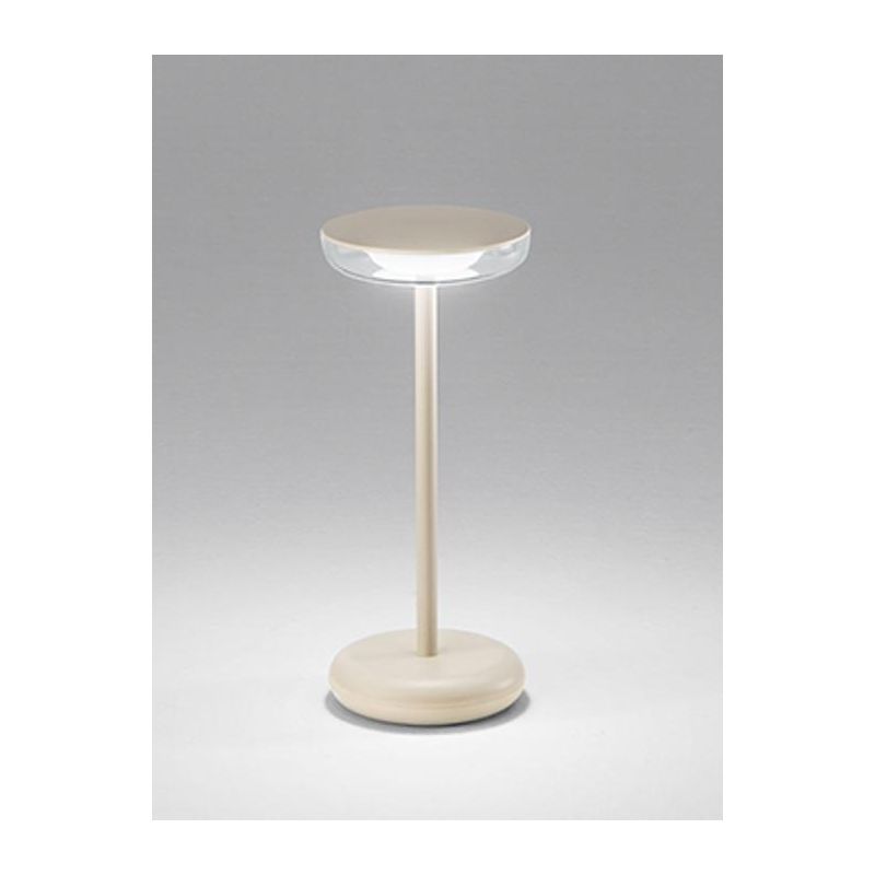 SOAP LAMPADA DA TAVOLO H26 CM CON BATTERIA RICARICABILE IP44 TOUCH DIMMER 5 COLORI DESIGN MODERNO