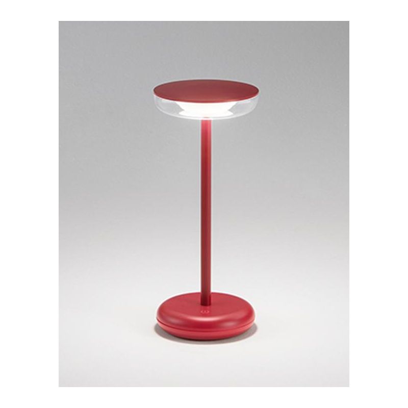 SOAP LAMPADA DA TAVOLO H26 CM CON BATTERIA RICARICABILE IP44 TOUCH DIMMER 5 COLORI DESIGN MODERNO