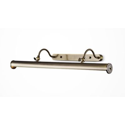 GOVANNI APPLIQUE DA SPECCHIO ORIENTABILE IN METALLO FINITURA BRONZO CLASSICA LAMPADINE 4XE14