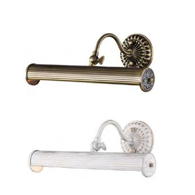 RENOIR APPLIQUE DA SPECCHIO O QUADRO ORIENTABILE 2 FINITURE CLASSICA LAMPADINE 2XE14