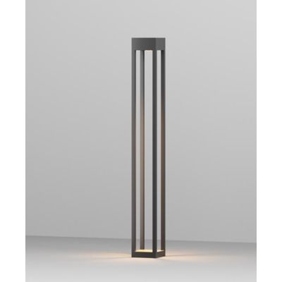 ELBE PALO DA ESTERNI IP65 ANTRACITE 3 MISURE LED INTEGRATO LUCE 3000K SQUADRATO MODERNO