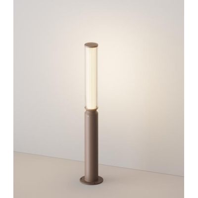 LIT PALO DA ESTERNI IP65 MARRONE O ANTRACITE 2 MISURE LED INTEGRATO LUCE 3000K SQUADRATO MODERNO
