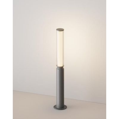 LIT PALO DA ESTERNI IP65 MARRONE O ANTRACITE 2 MISURE LED INTEGRATO LUCE 3000K SQUADRATO MODERNO