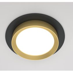 HOOP FARETTO DA INCASSO ROTONDO D11 CM ALLUMINIO 3 COLORI LAMPADINA GX53 DESIGN MODERNO