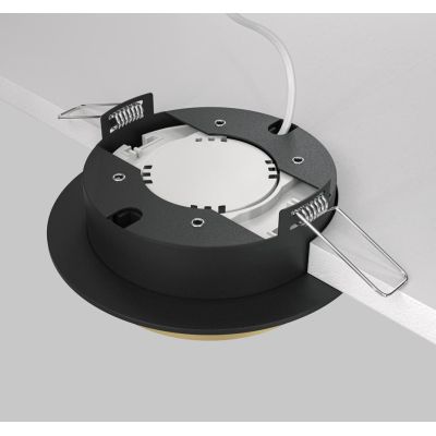 HOOP FARETTO DA INCASSO ROTONDO D11 CM ALLUMINIO 3 COLORI LAMPADINA GX53 DESIGN MODERNO