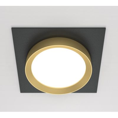 HOOP FARETTO DA INCASSO QUADRATO CM 11X11 ALLUMINIO 3 COLORI LAMPADINA GX53 DESIGN MODERNO