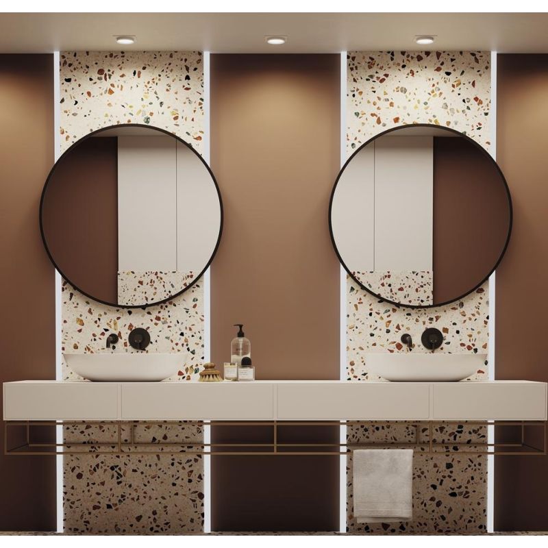 HOOP FARETTO DA INCASSO QUADRATO CM 11X11 ALLUMINIO 3 COLORI LAMPADINA GX53 DESIGN MODERNO