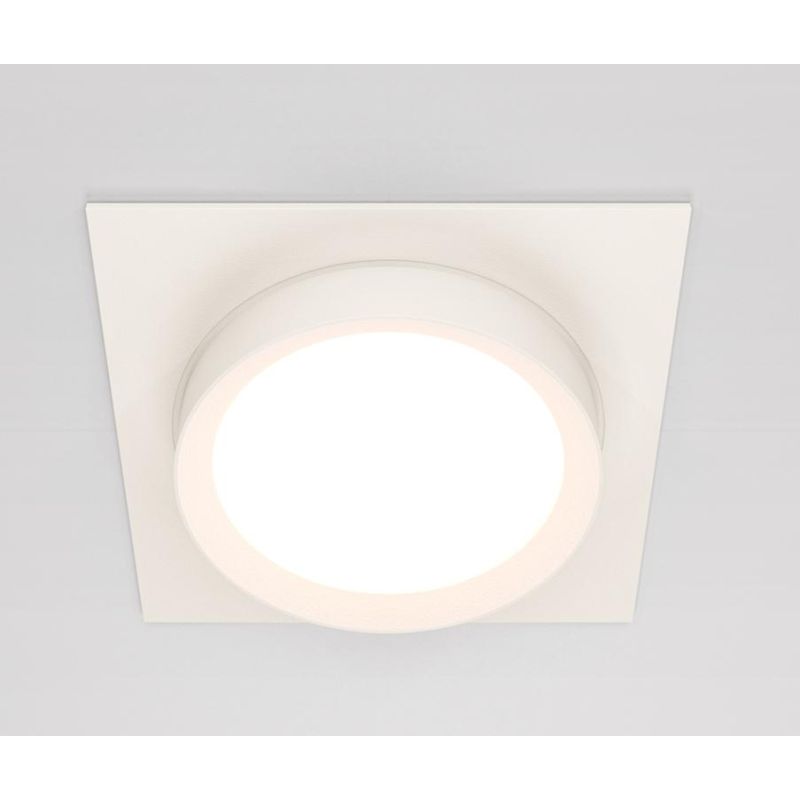 HOOP FARETTO DA INCASSO QUADRATO CM 11X11 ALLUMINIO 3 COLORI LAMPADINA GX53 DESIGN MODERNO