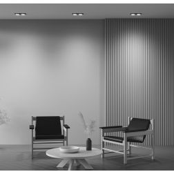 HOOP FARETTO DA INCASSO A 2 LUCI RETTANGOLARE ALLUMINIO 3 COLORI LAMPADINE GX53 DESIGN MODERNO 2