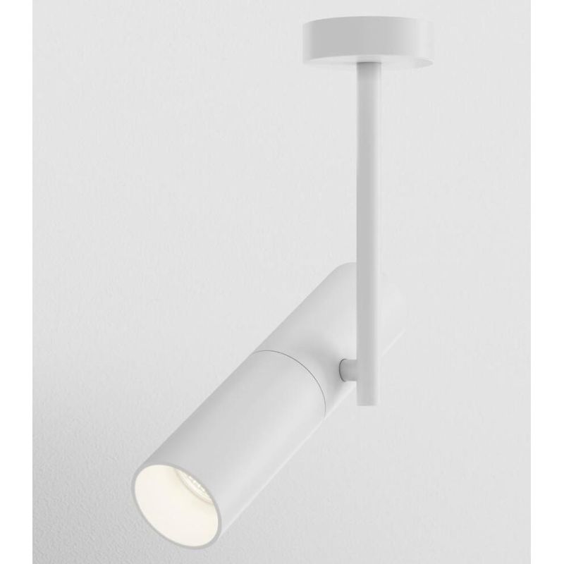 ELTI LAMPADA DA SOFFITTO ORIGINALE IN METALLO BIANCO,NERO O NERO/ORO LAMPADINA ATTACCO GU10 MODERNA